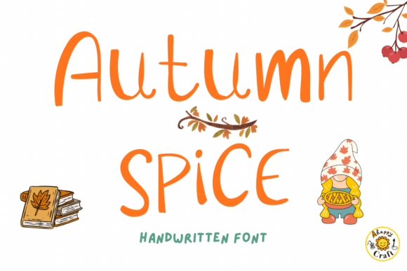 Autumn Spice: A Charming Handwritten Typeface for Editors