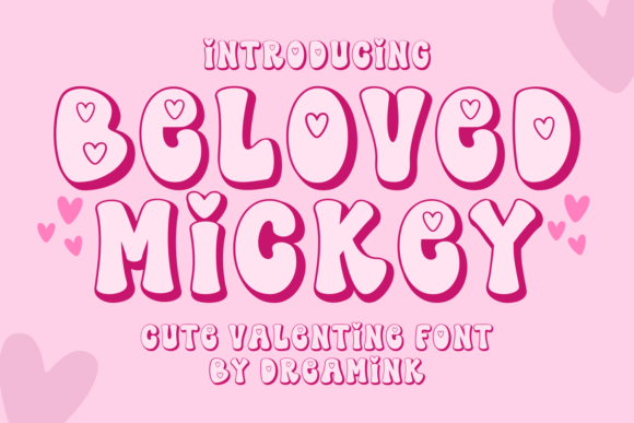 Beloved Mickey: The Ultimate Display Font for Retro Campaigns