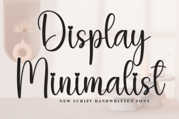 Display Minimalist: A Hand-Sketched Typeface for Modern Editorial Design