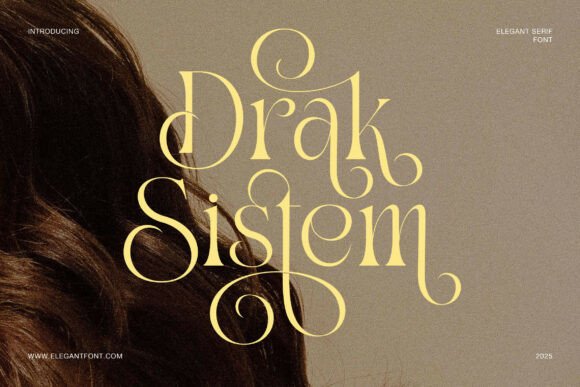 Drak Sistem: A Premium Serif Font for Elegant Branding