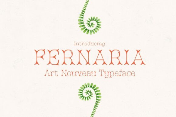 Fernaria: A Timeless Serif Typeface for Editorial Design