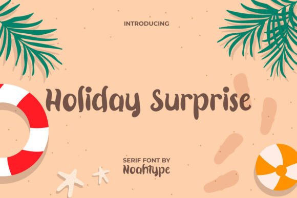 Holiday Surprise Font for Digital Design