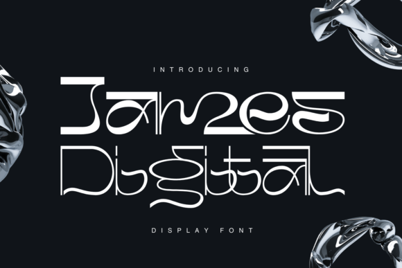 James Digital Typeface for Crafters