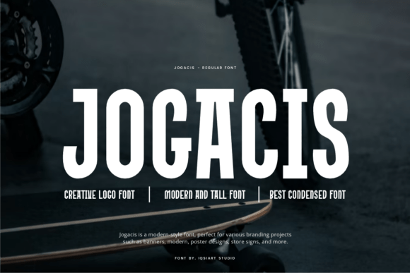 Jogacis Font Review for Makers and Sellers