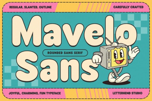Mavelo Sans: A Joyful Typeface for Branding