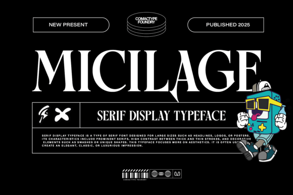 Micilage Serif Font for Elegant Branding