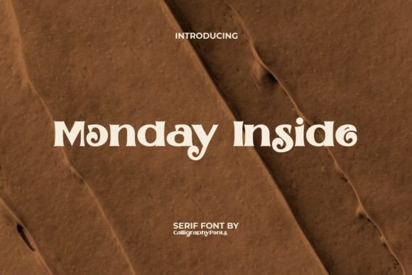 Monday Inside Typeface for Bold Campaign Design