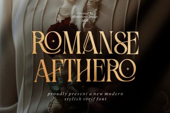 Romanse Afthero: A Modern Serif for Editorial Charm