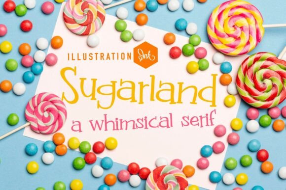 Sugarland Family Typeface for Digital Campaigns