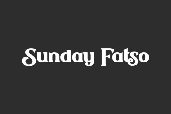 Sunday Fatso Font for Bold Branding