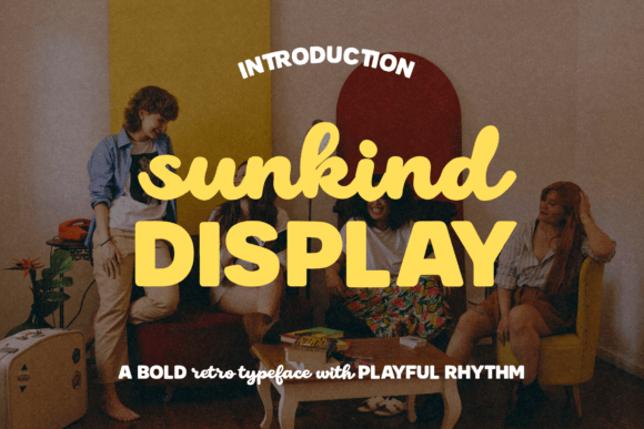 Sunkind Display: A Mixed Typeface for Editorial Design