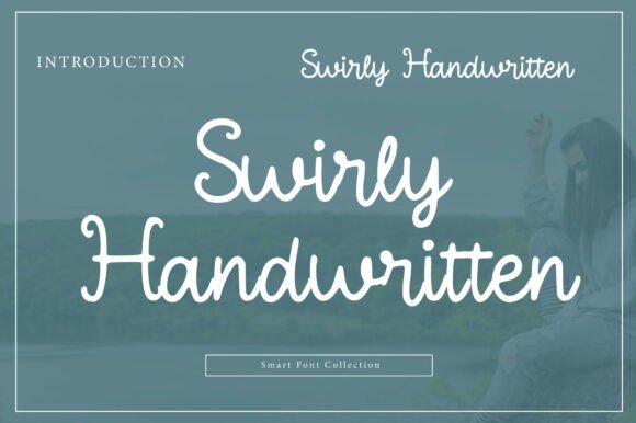 Swirly Handwritten Font for Crafters