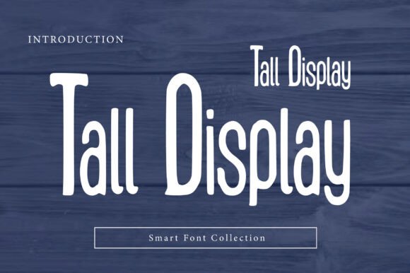 Tall Display Font for Modern Branding