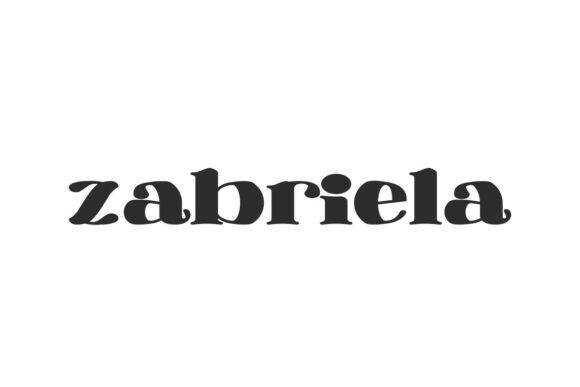 Zabriela: A Retro Serif Font for Bold Branding